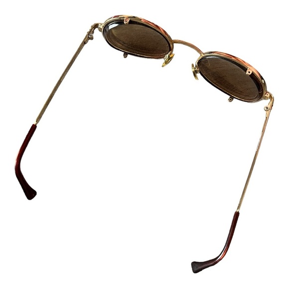 Emporio Armani Vintage Glasses W/Rx Lenses Gold Tortoise - Picture 2 of 7